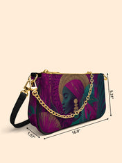 Golden Halo Portrait Classic Zip Pochette QR0HH125