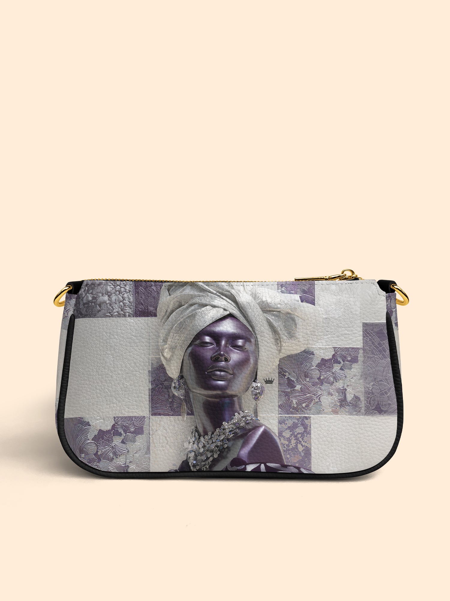 Amethyst Crown Classic Zip Pochette QR0TD437