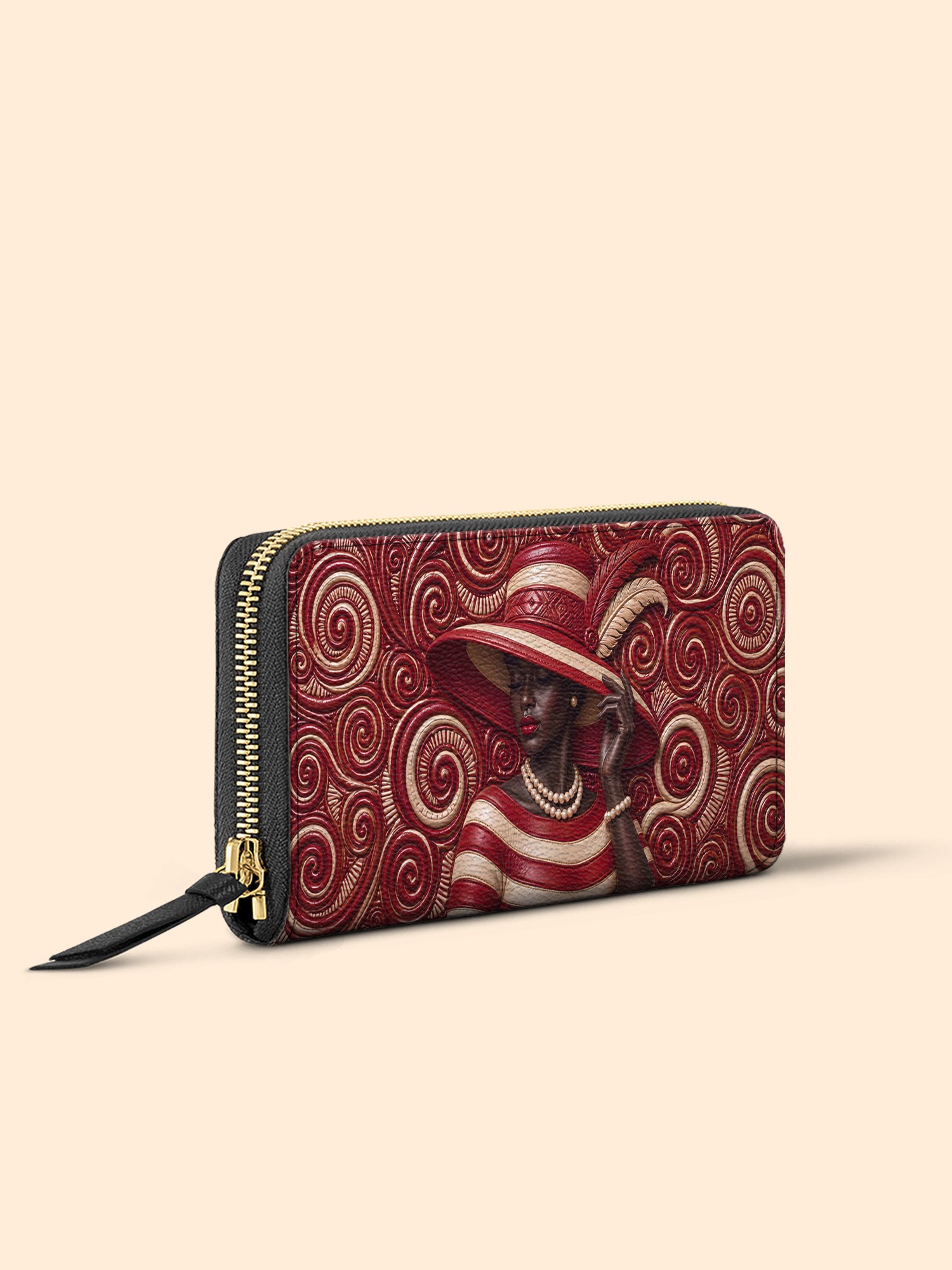 Anointed in Crimson Slimline Zippy Wallet QR0XD100