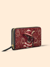 Anointed in Crimson Slimline Zippy Wallet QR0XD100