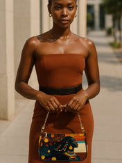 Ebony Horizon Classic Zip Pochette QR0TV180