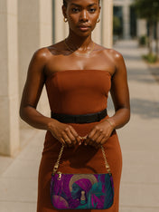 Golden Halo Portrait Classic Zip Pochette QR0HH125