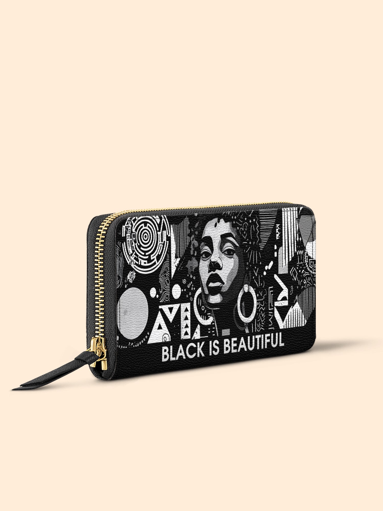 Black Beauty Slimline Zippy Wallet QR0XD1026