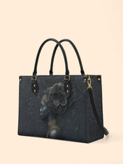 Shadow Orchid Premium Leather Handbag QR0TV147