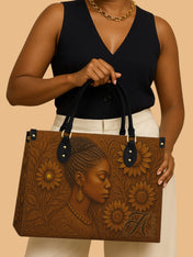 Luminous Shades Premium Leather Handbag