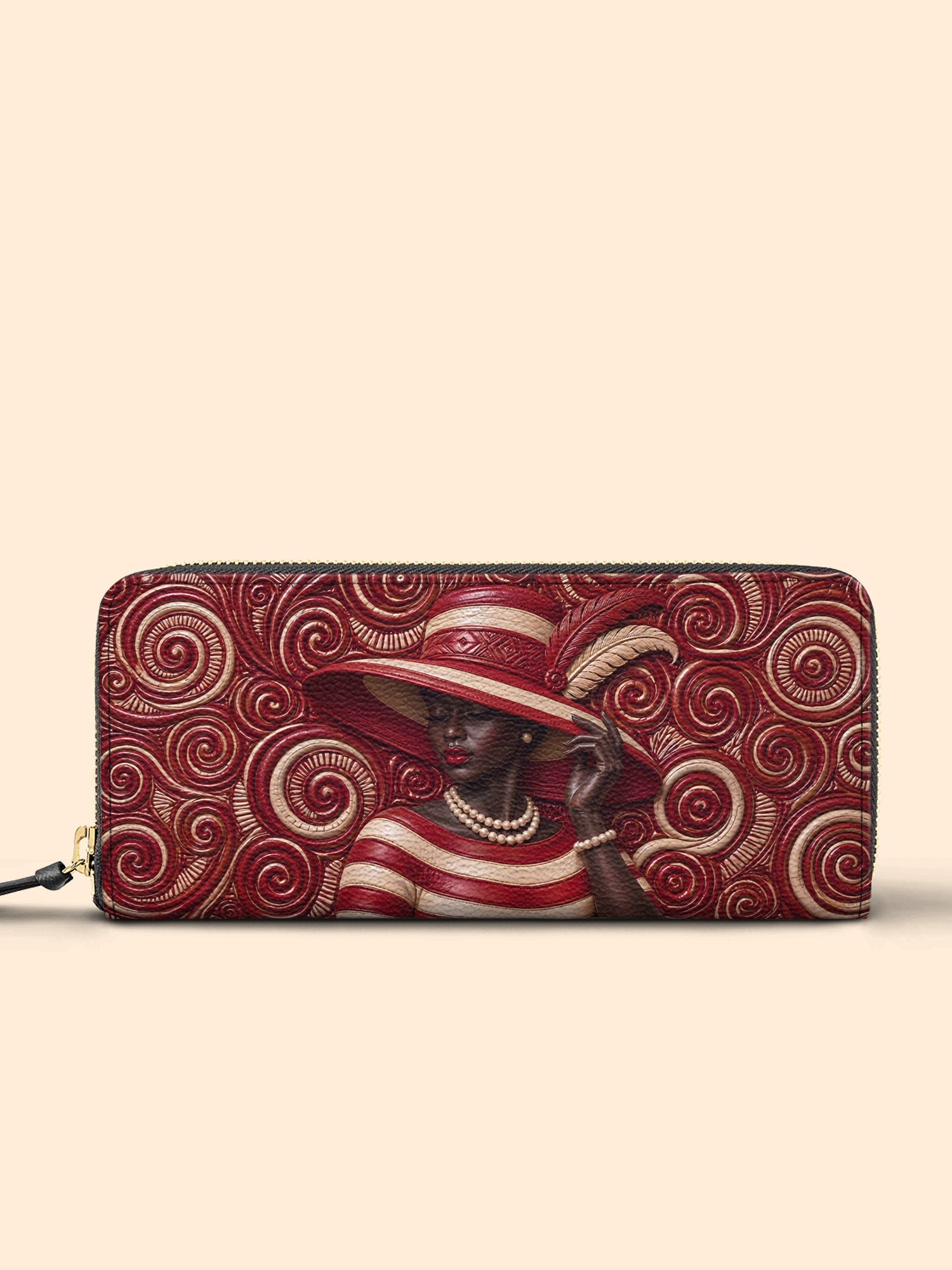 🎁 Anointed in Crimson Slimline Zippy Wallet QR0XD100 (100% off)