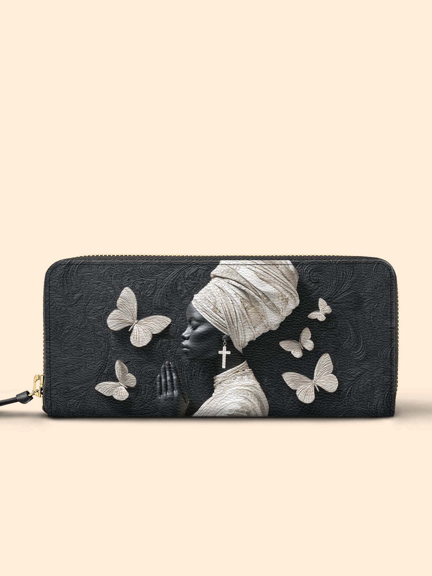 Silent Grace Slimline Zippy Wallet QR0TV255