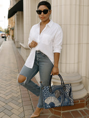 Black Canyon Queen Premium Leather Handbag QR0TD494