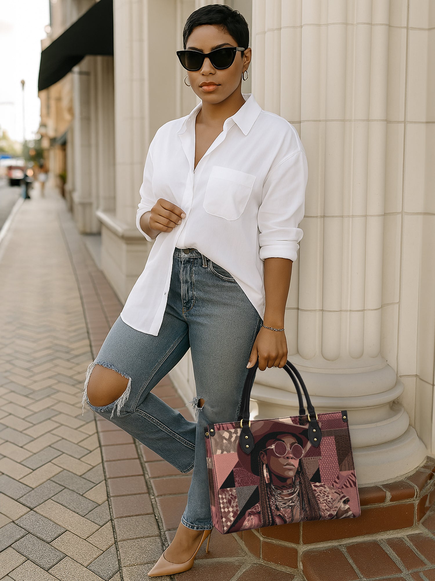 Copper Trails Premium Leather Handbag QR0TD497