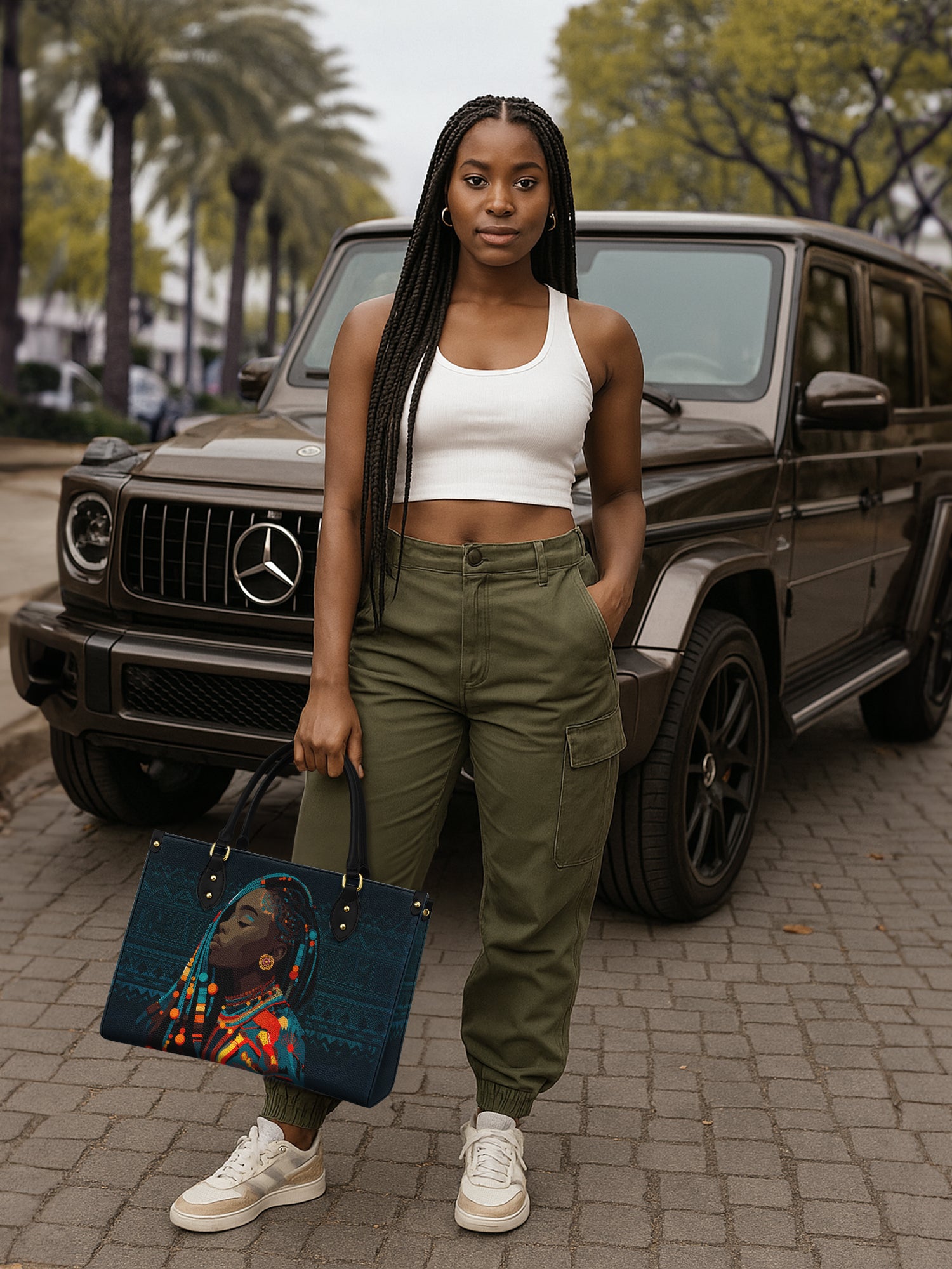 Soul Of Ubuntu Premium Leather Handbag QR0TV185