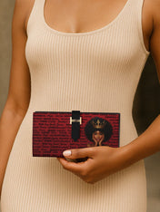 Phenomenal Queen Tab Closure Wallet