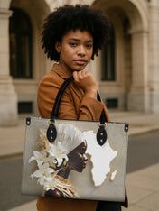 African Brilliance Premium Leather Handbag QR0XD536