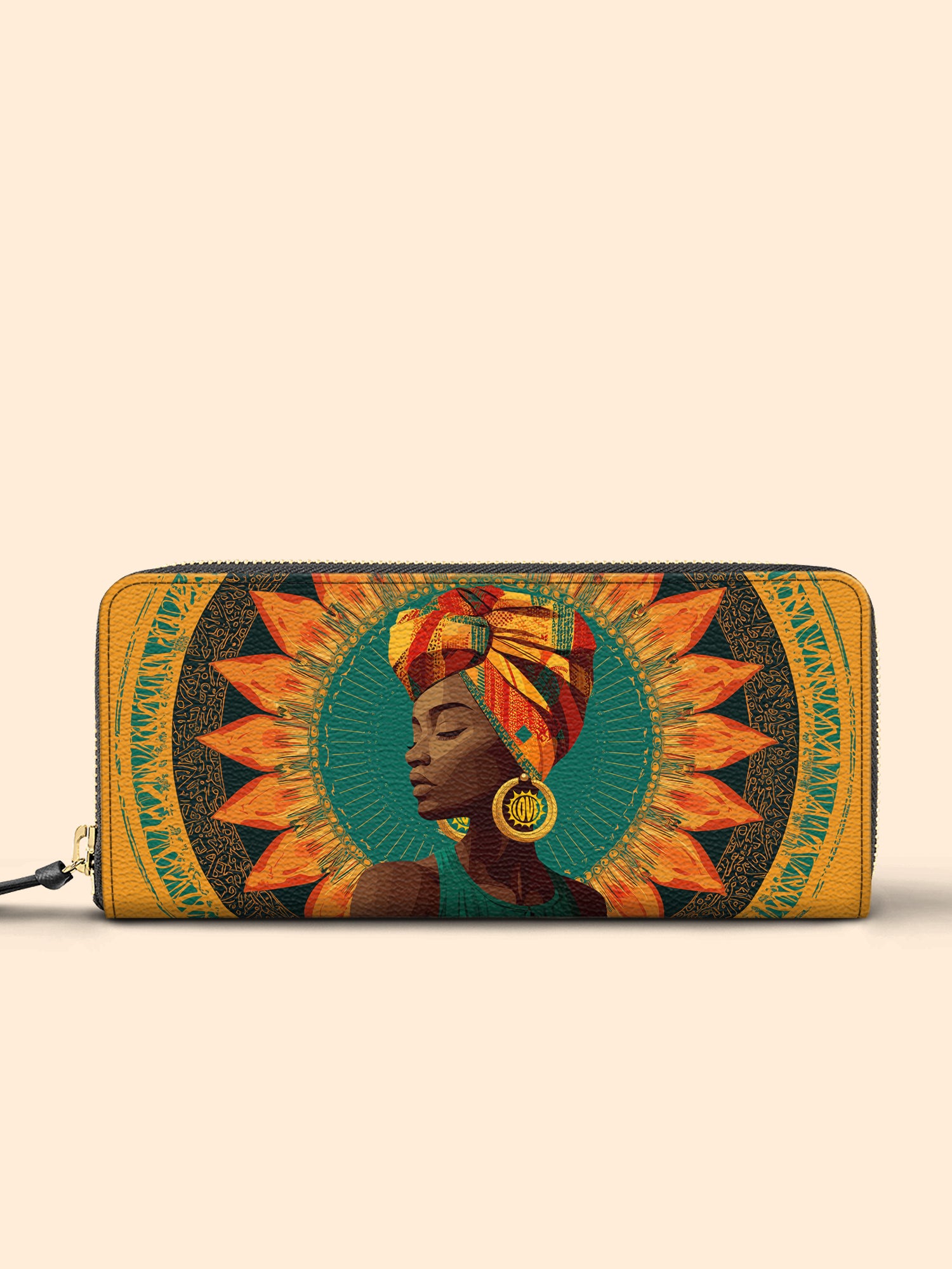 Amber Sun Spirit Slimline Zippy Wallet QR0TV213