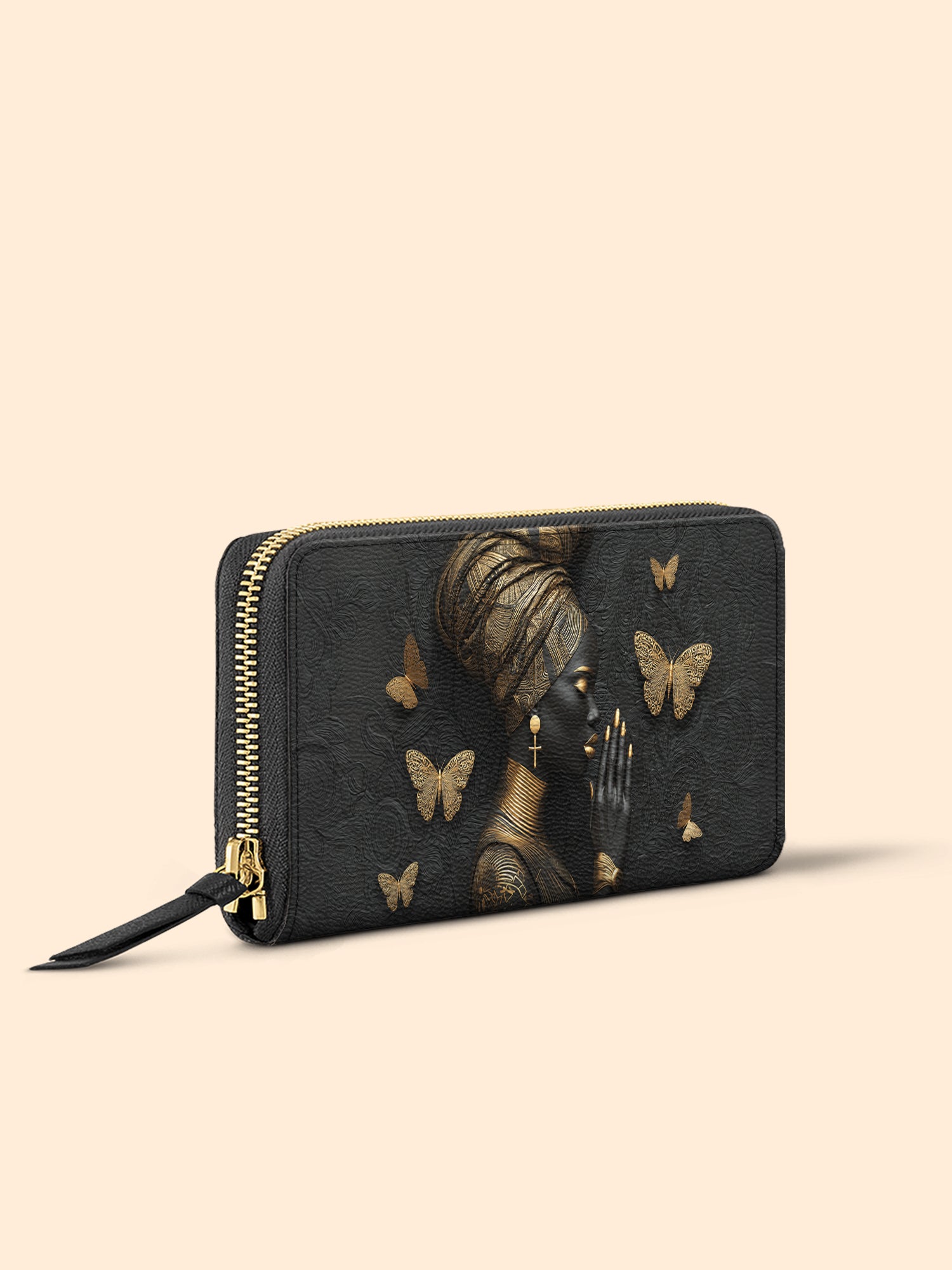 Divine Stillness Slimline Zippy Wallet QR0TV244