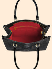 Noir Force Premium Leather Handbag QR0XD507