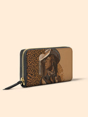 Mahogany Rider Slimline Zippy Wallet QR0TD504