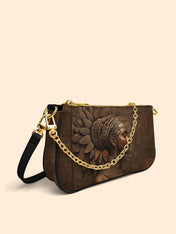 Aasha Africa Classic Zip Pochette QR0XD615