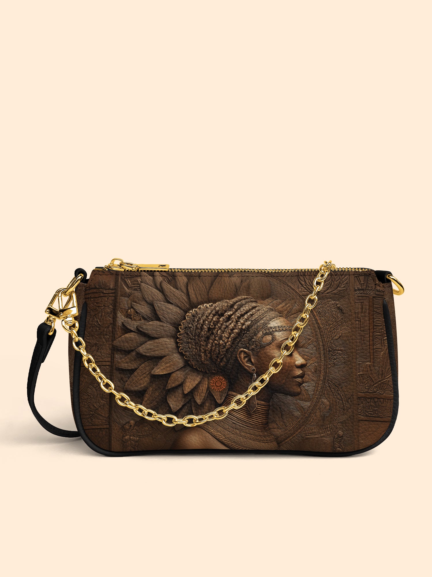 Aasha Africa Classic Zip Pochette QR0XD615