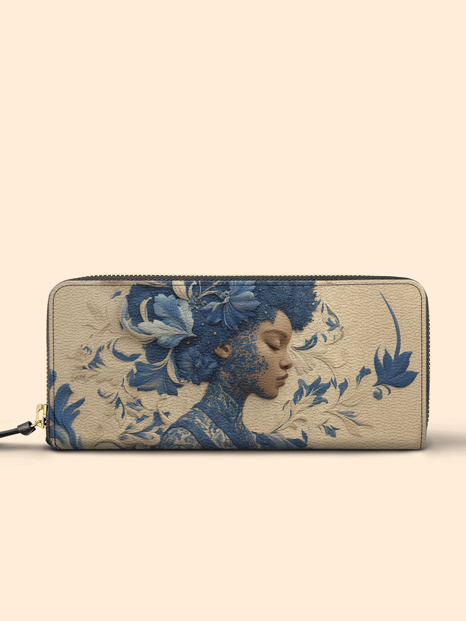 Obsidian Garden Slimline Zippy Wallet QR0TD577