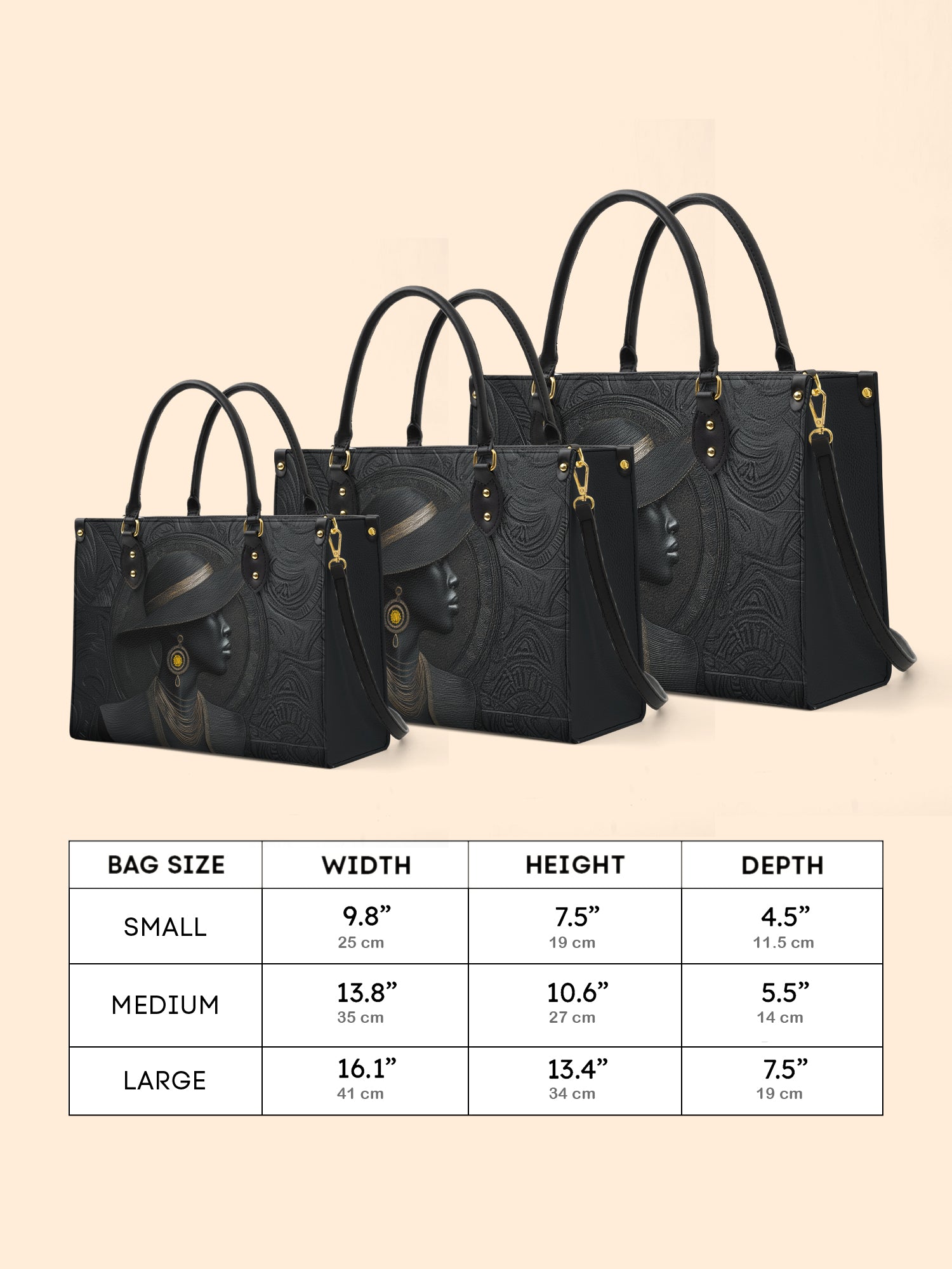 Midnight Glow Premium Leather Handbag QR0TD278