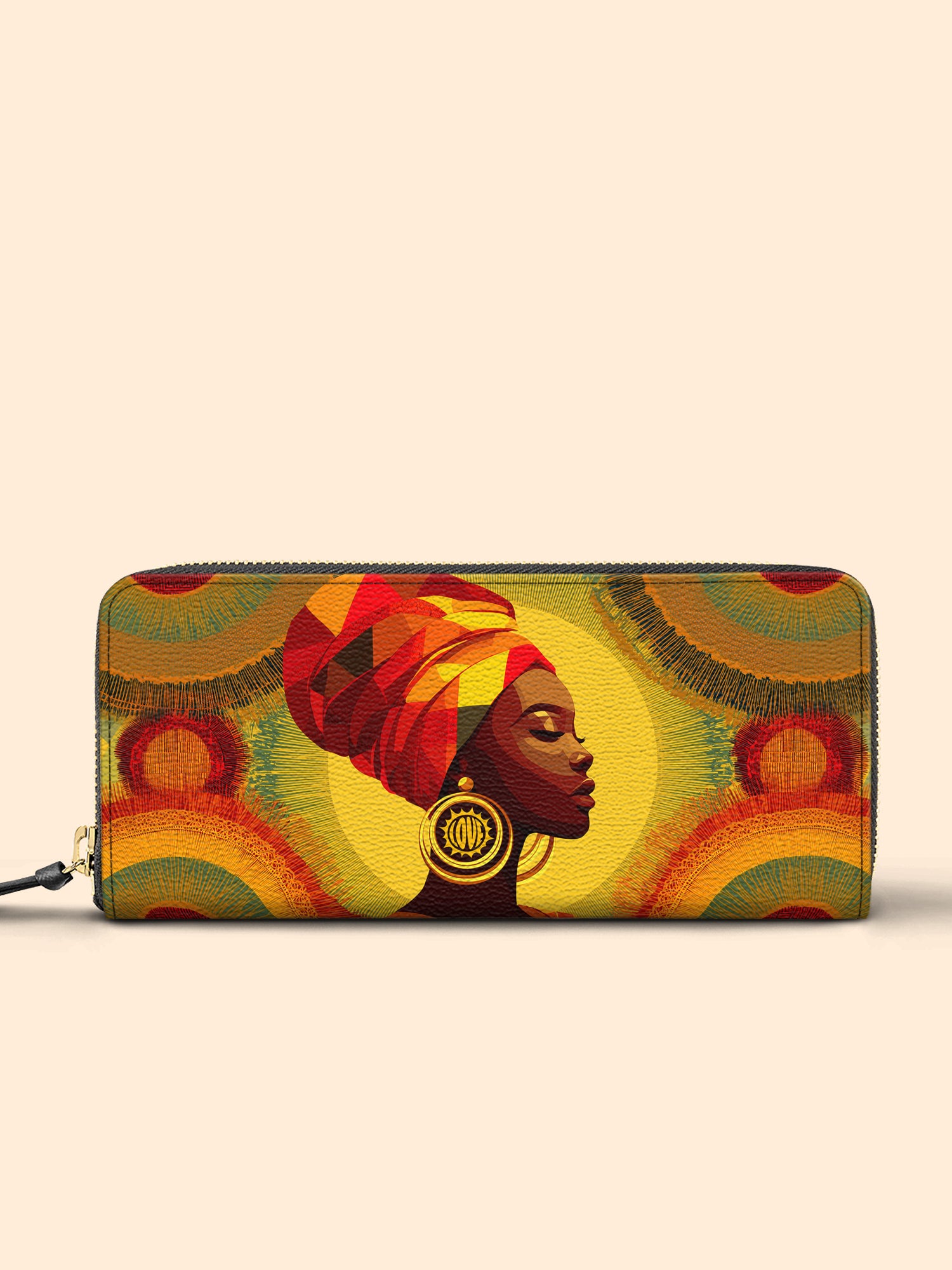 Golden Radiance Slimline Zippy Wallet QR0TV219