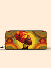 Golden Radiance Slimline Zippy Wallet QR0TV219