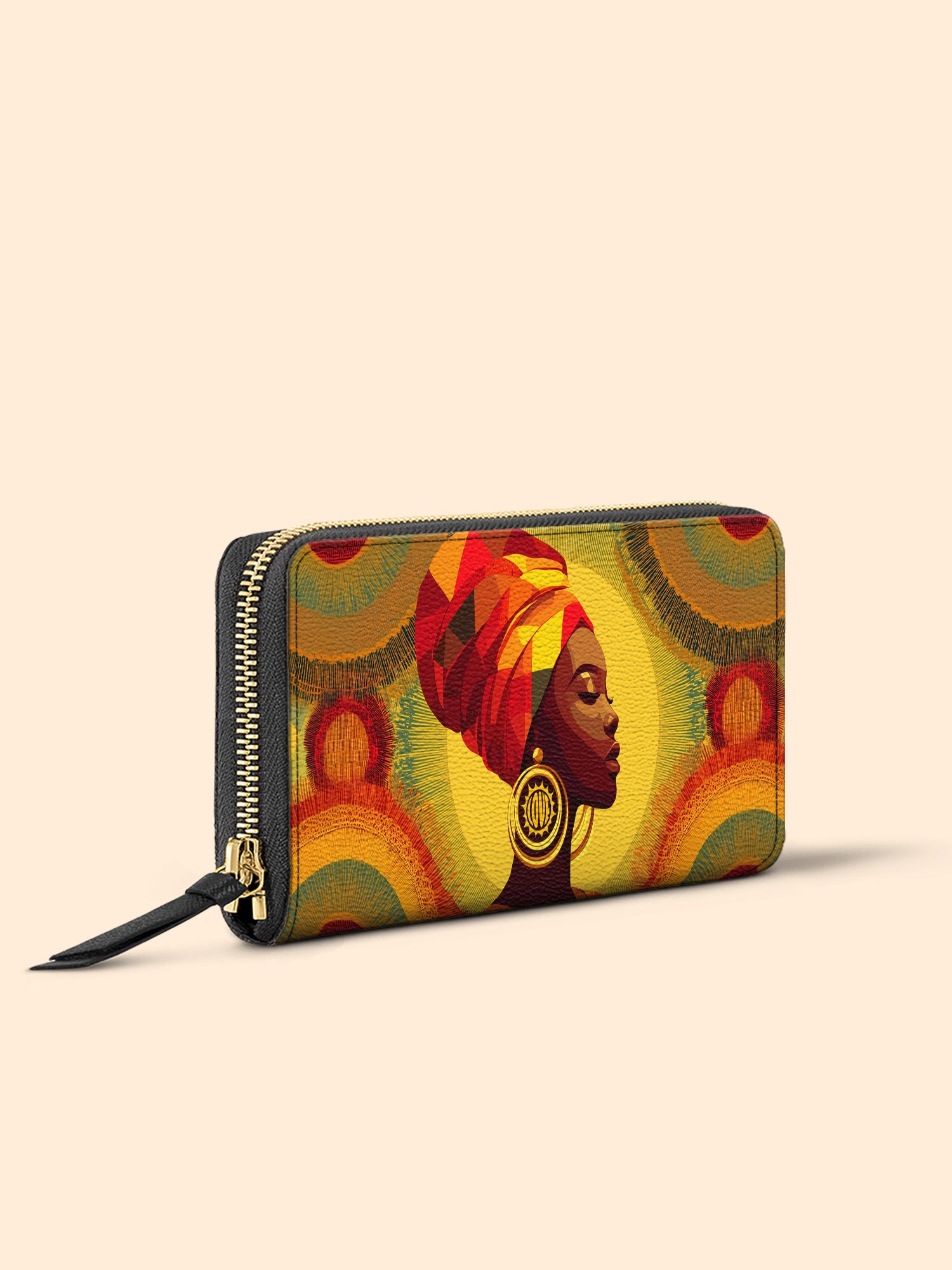Golden Radiance Slimline Zippy Wallet QR0TV219