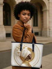 Regal Spirit Rising Leather Bucket Bag QR0TV201