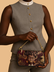 Crowned In Circle Classic Zip Pochette QR0TD138