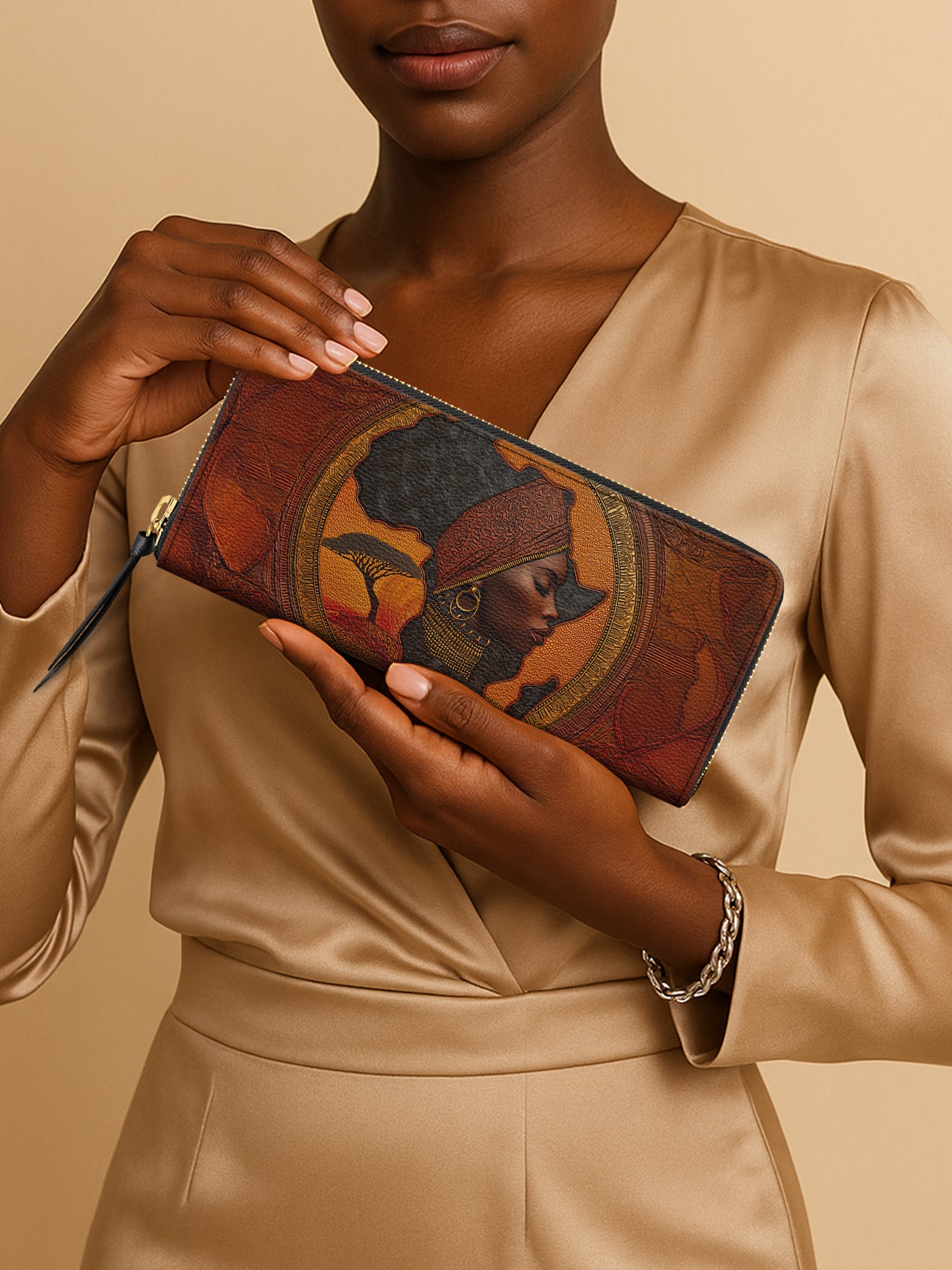 Africa Essence Slimline Zippy Wallet QR0TD170