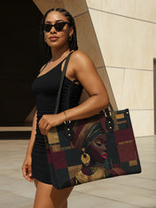 Crimson Majesty Premium Leather Handbag QR0XD759