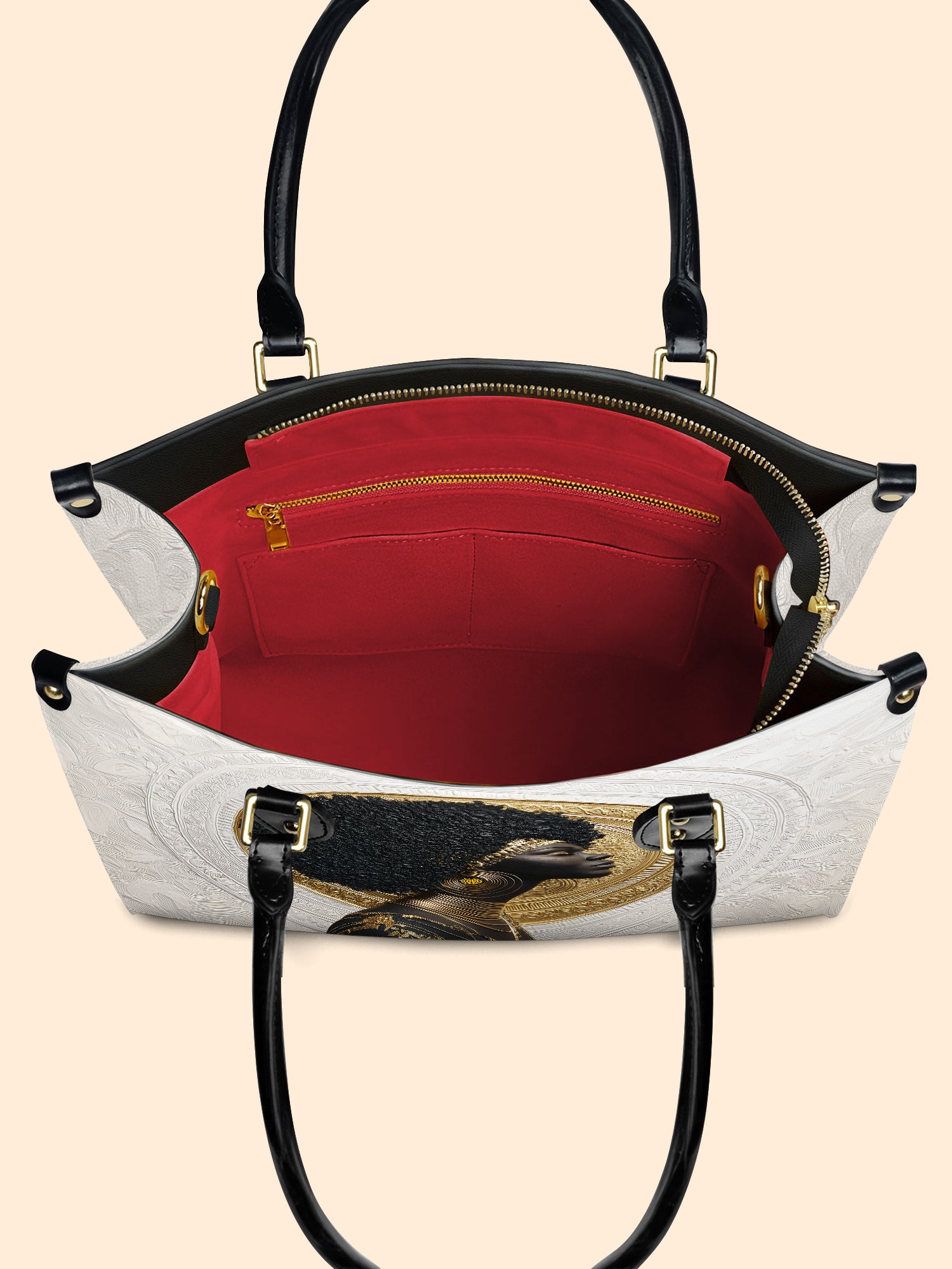 Crowned In Heritage Premium Leather Handbag QR0TV196