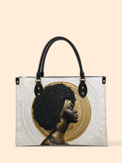 Crowned In Heritage Premium Leather Handbag QR0TV196