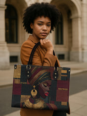 Crimson Majesty Premium Leather Handbag QR0XD759