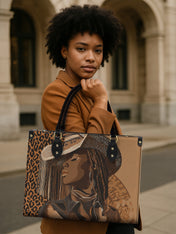 Mahogany Rider Premium Leather Handbag QR0TD503