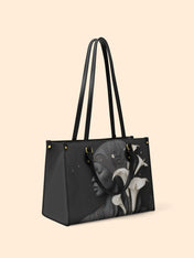 Lunar Silhouette Premium Leather Handbag QR0TD207