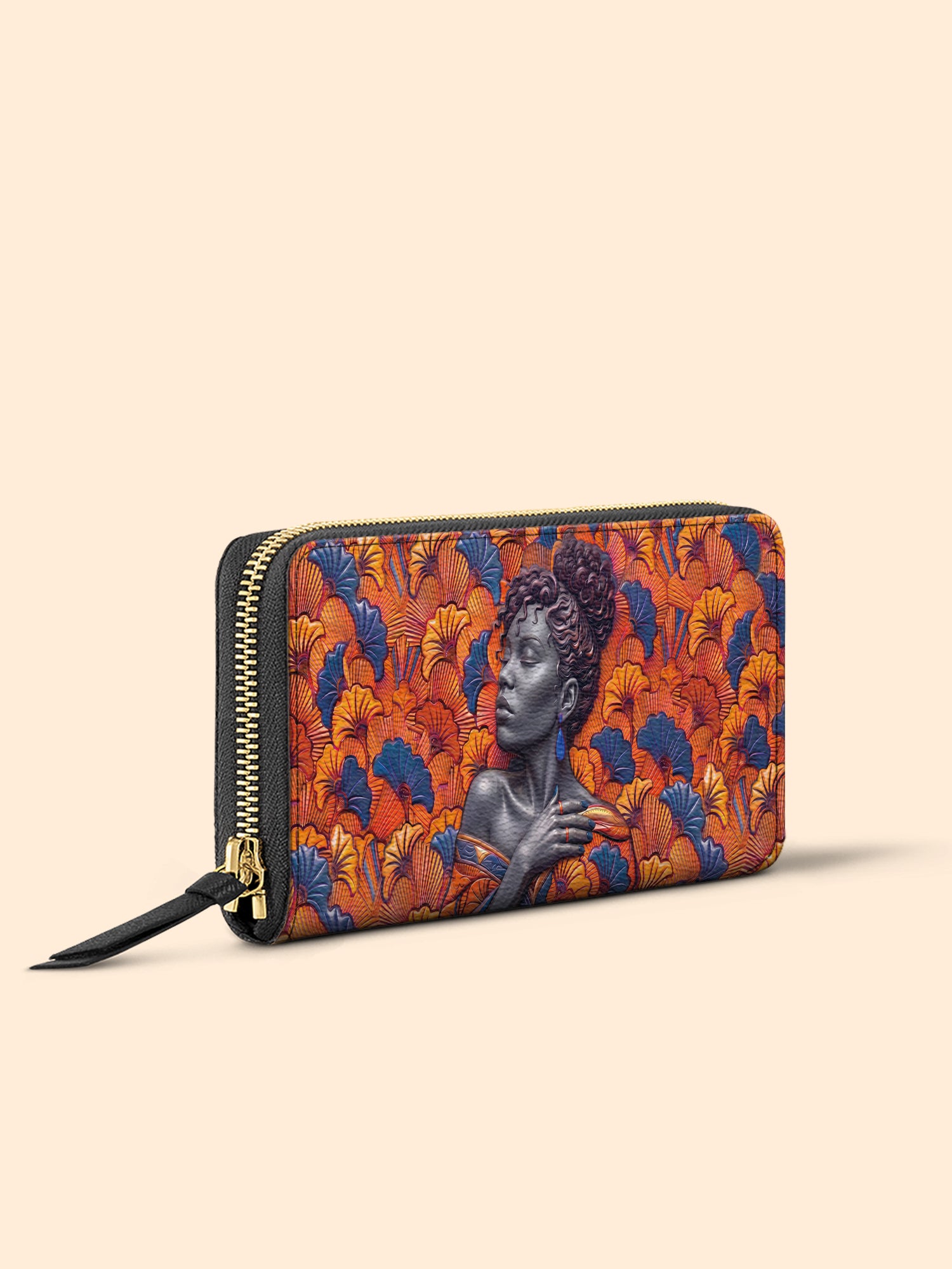 Savannah Ginkgo Slimline Zippy Wallet QR0XD859