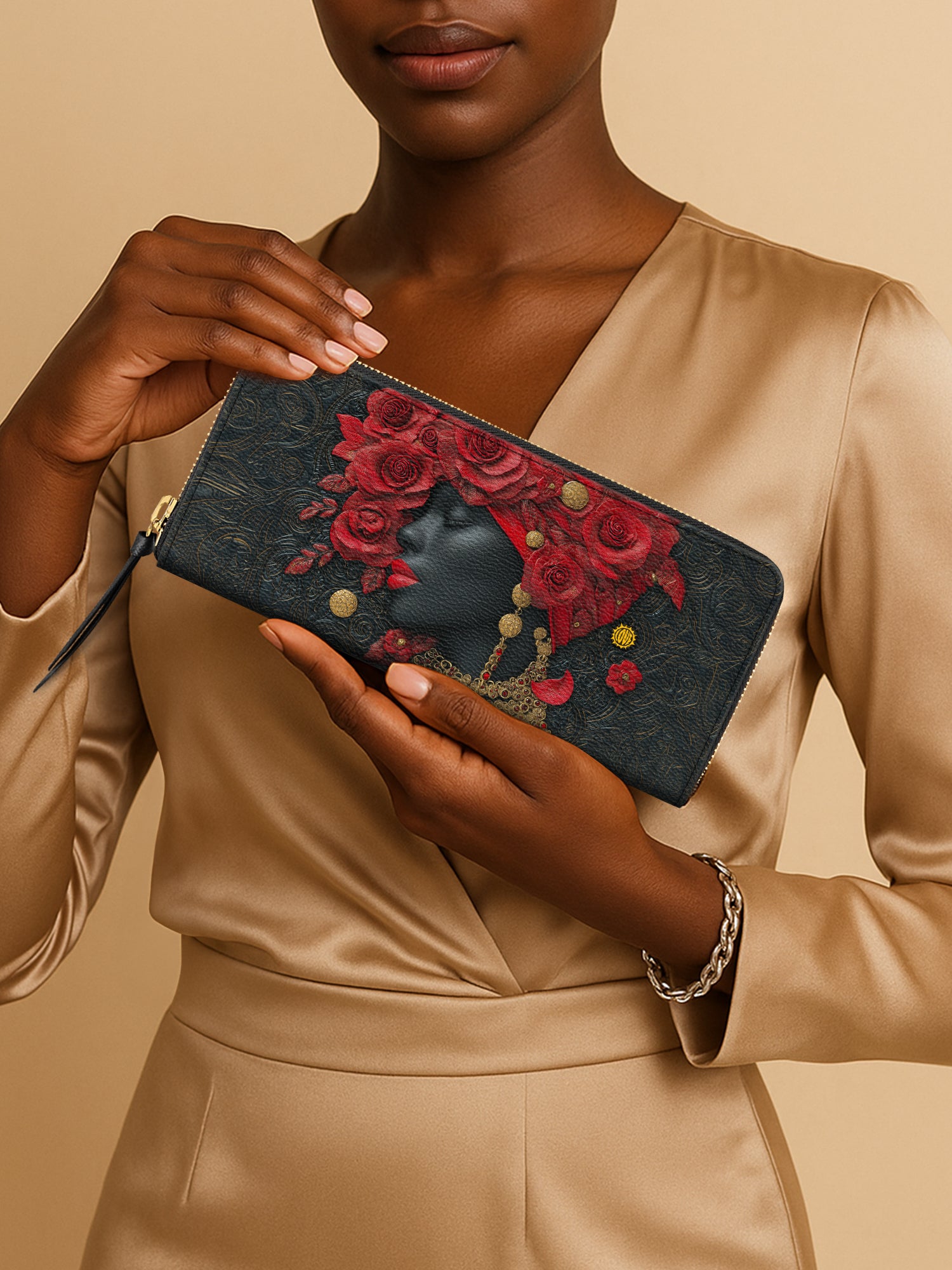 Scarlet Rose Inferno Slimline Zippy Wallet QR0XD310