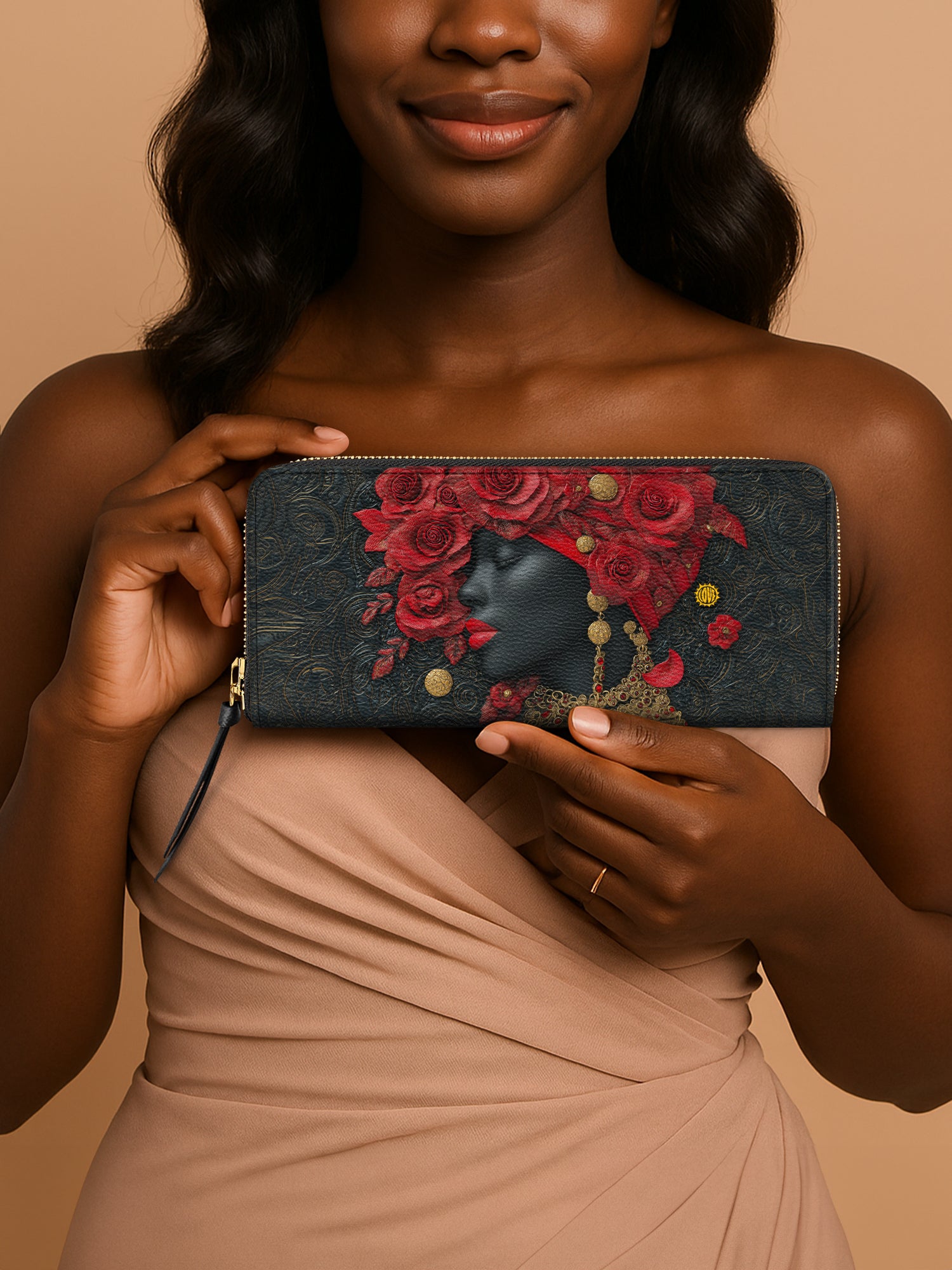 Scarlet Rose Inferno Slimline Zippy Wallet QR0XD310