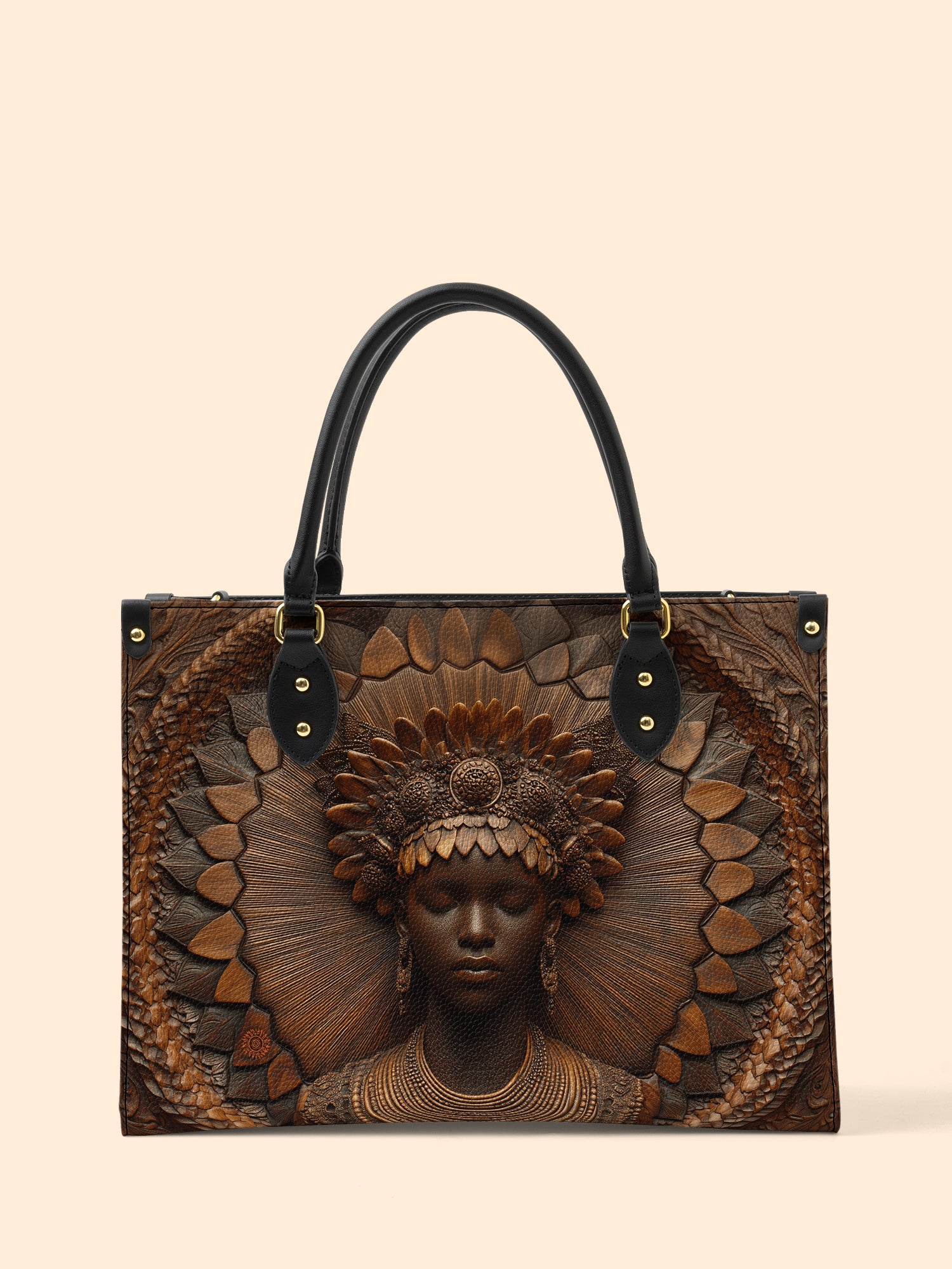 Afriscendence Premium Leather Handbag QR0XD609