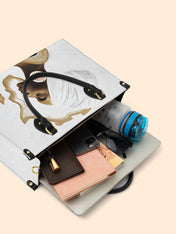 Sacred Continent Premium Leather Handbag QR0TD334