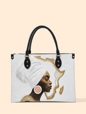 Sacred Continent Premium Leather Handbag QR0TD334