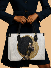 Crowned In Heritage Premium Leather Handbag QR0TV196