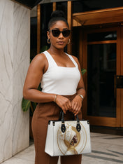 Regal Spirit Rising Premium Leather Handbag QR0TV200