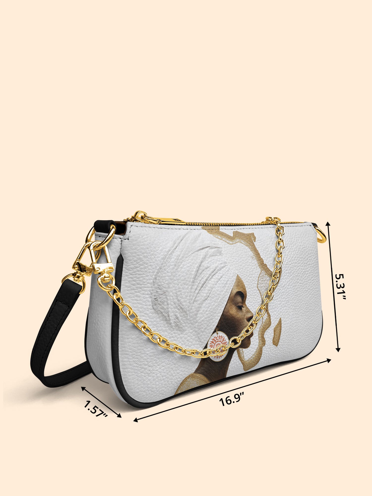 Sacred Continent Classic Zip Pochette QR0TD336