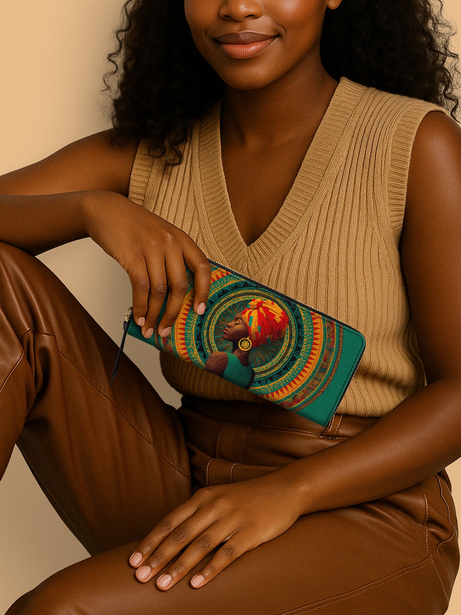 Emerald Sun Muse Slimline Zippy Wallet QR0TV216