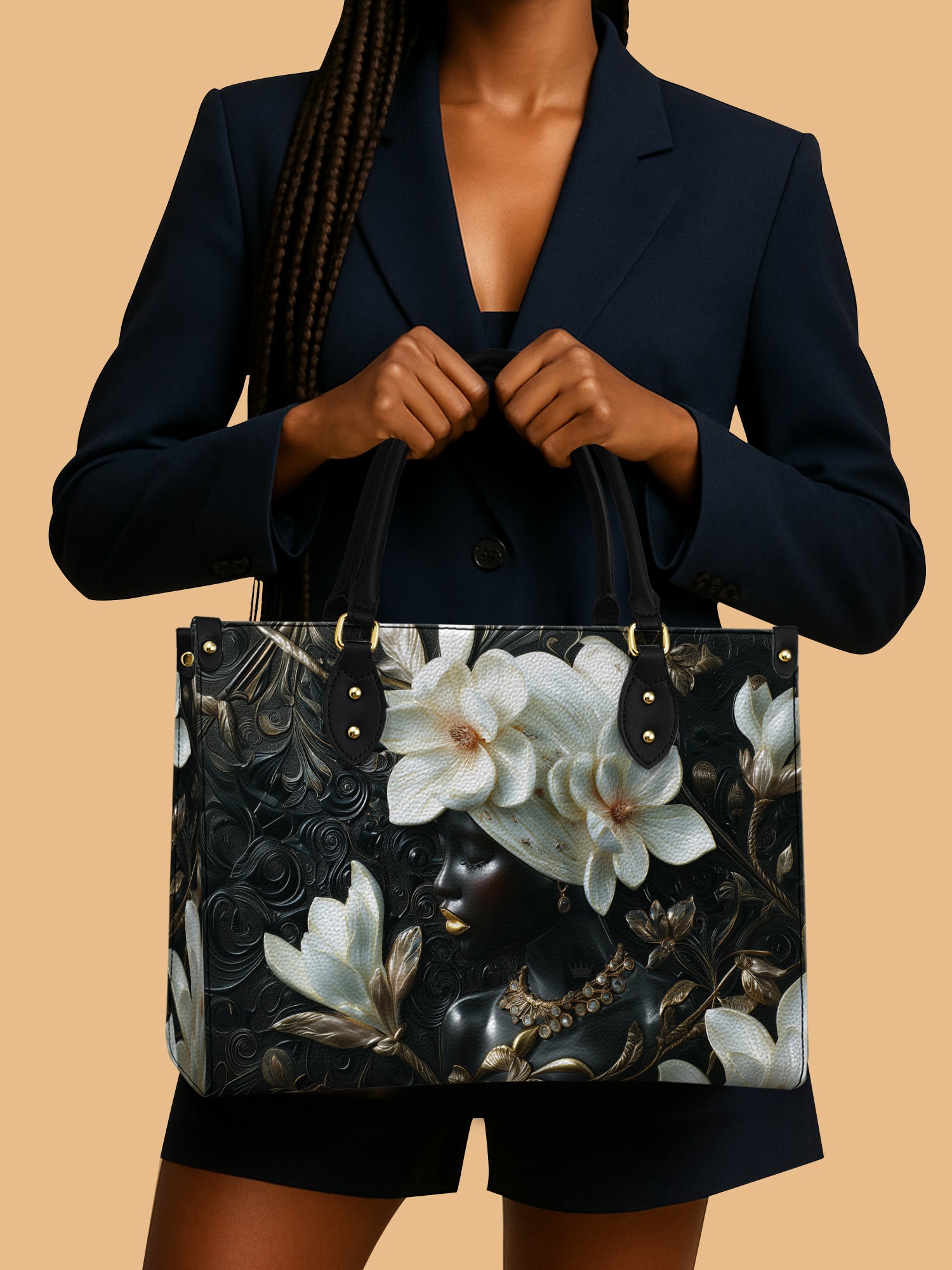 Magnolia Sovereign Premium Leather Handbag QR0XD291