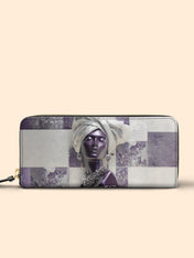 Amethyst Crown Slimline Zippy Wallet QR0TD438