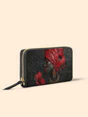 Hibiscus Empress Slimline Zippy Wallet QR0XD306