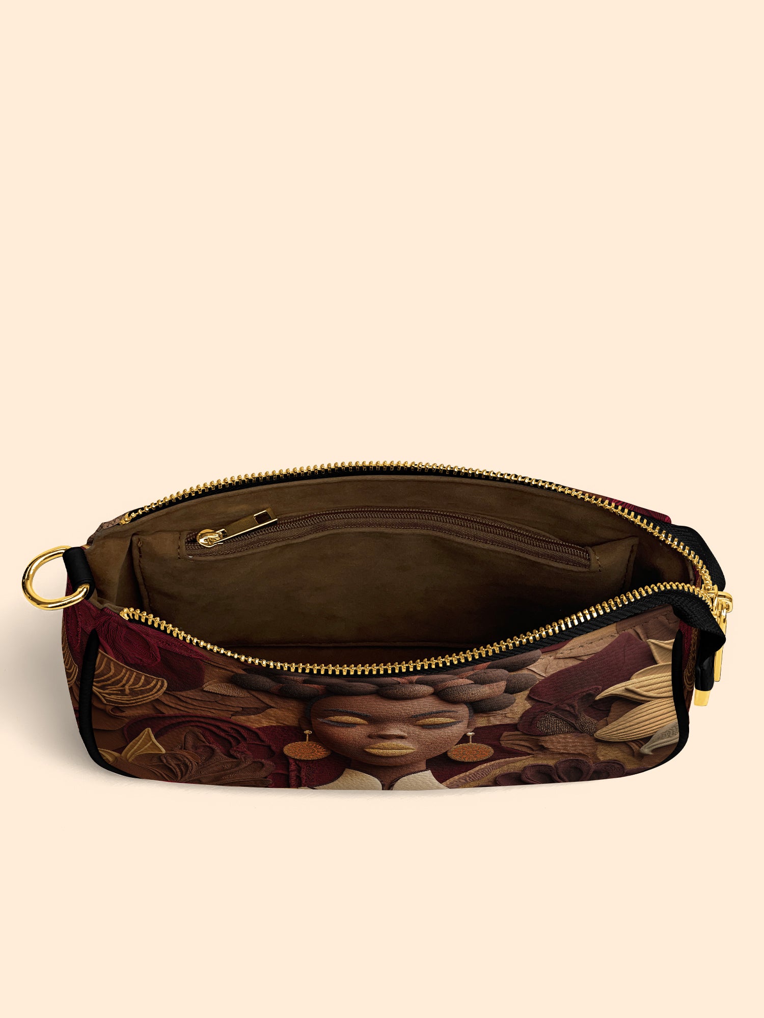 Crowned In Circle Classic Zip Pochette QR0TD138